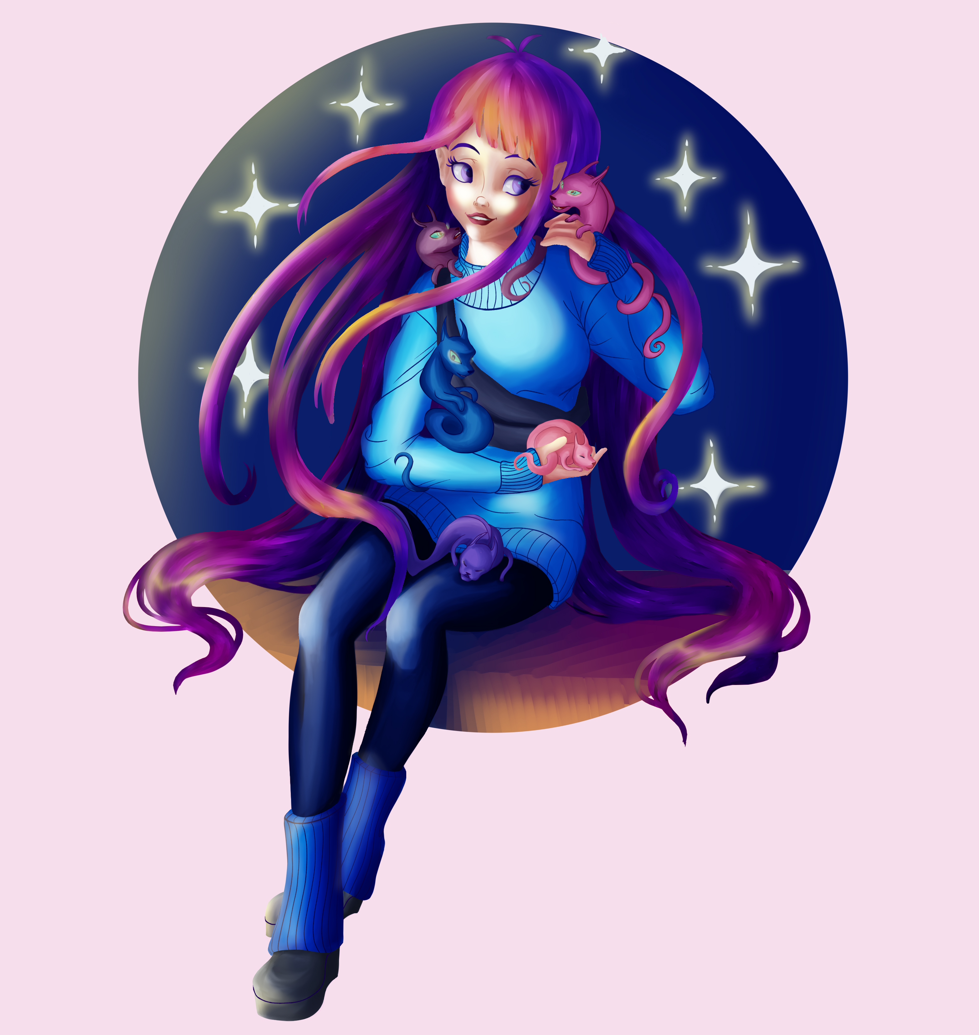 Девочка с демонами