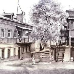 Старый ростовский дворик