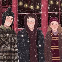 Волшебное трио Хогвартса