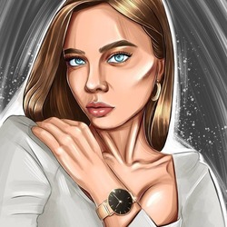 Портрет по фото Елена Нескви