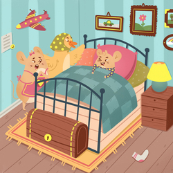 Иллюстрация про мышонка