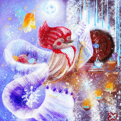 Дятел вышивальщик