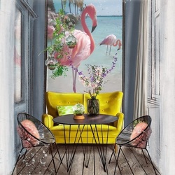 Интерьер балкона