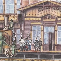 Станция Лихачево ( Алексеевская)