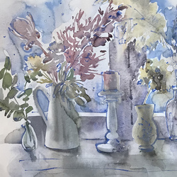 А за окном зима