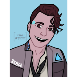 Connor android sent by cyberlife