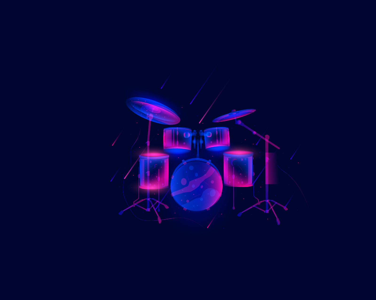 Иллюстрация Барабаны в стиле другое | Illustrators.ru