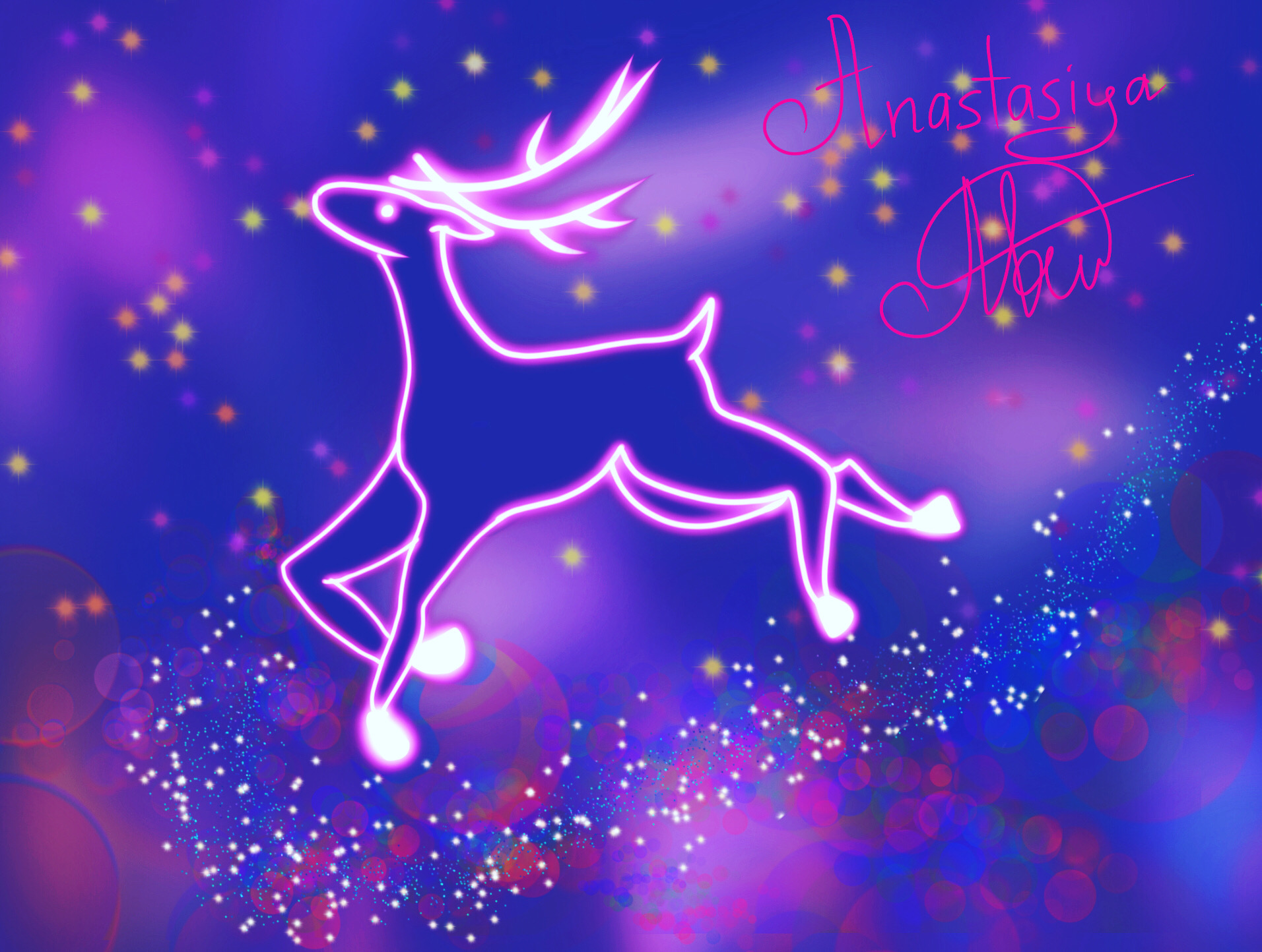 Праздничный олень 🦌