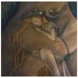 Nymph and bear