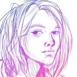 Портрет в виде наброска