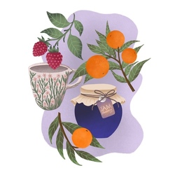 Зимний десерт