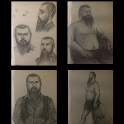 Натурщик Артемка.