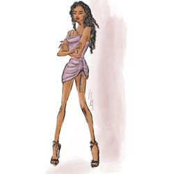 фешн иллюстрация