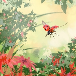 "Летнее утро" ("Божья коровка")