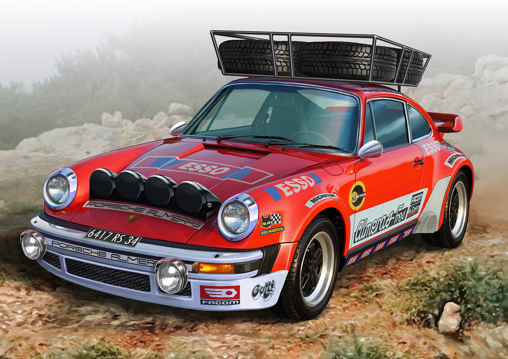 Porsche 911 Rally gt