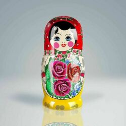 Матрешка вектор, фотореализм