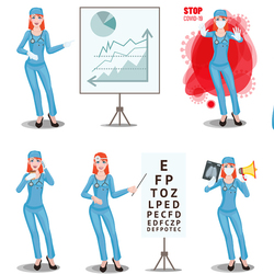 Девушка доктор