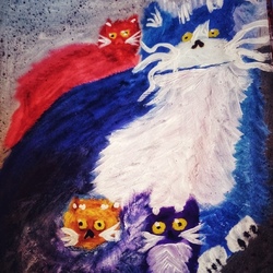 Семейство котиков 