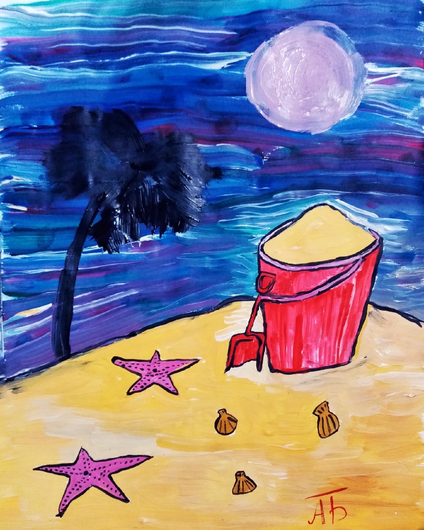 Жара на пляже