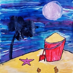 Жара на пляже