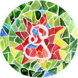 Тарелка Гауди