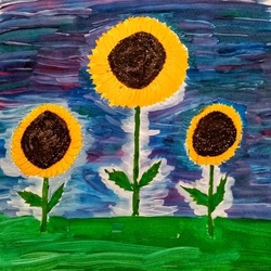 Подсолнухи