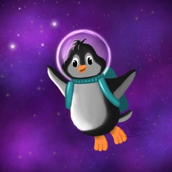 Пингвин в космосе