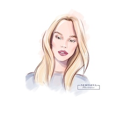 Портрет девушки