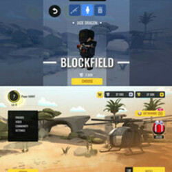 Blockfield, Game UI/UX App