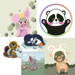 Милые персонажи 