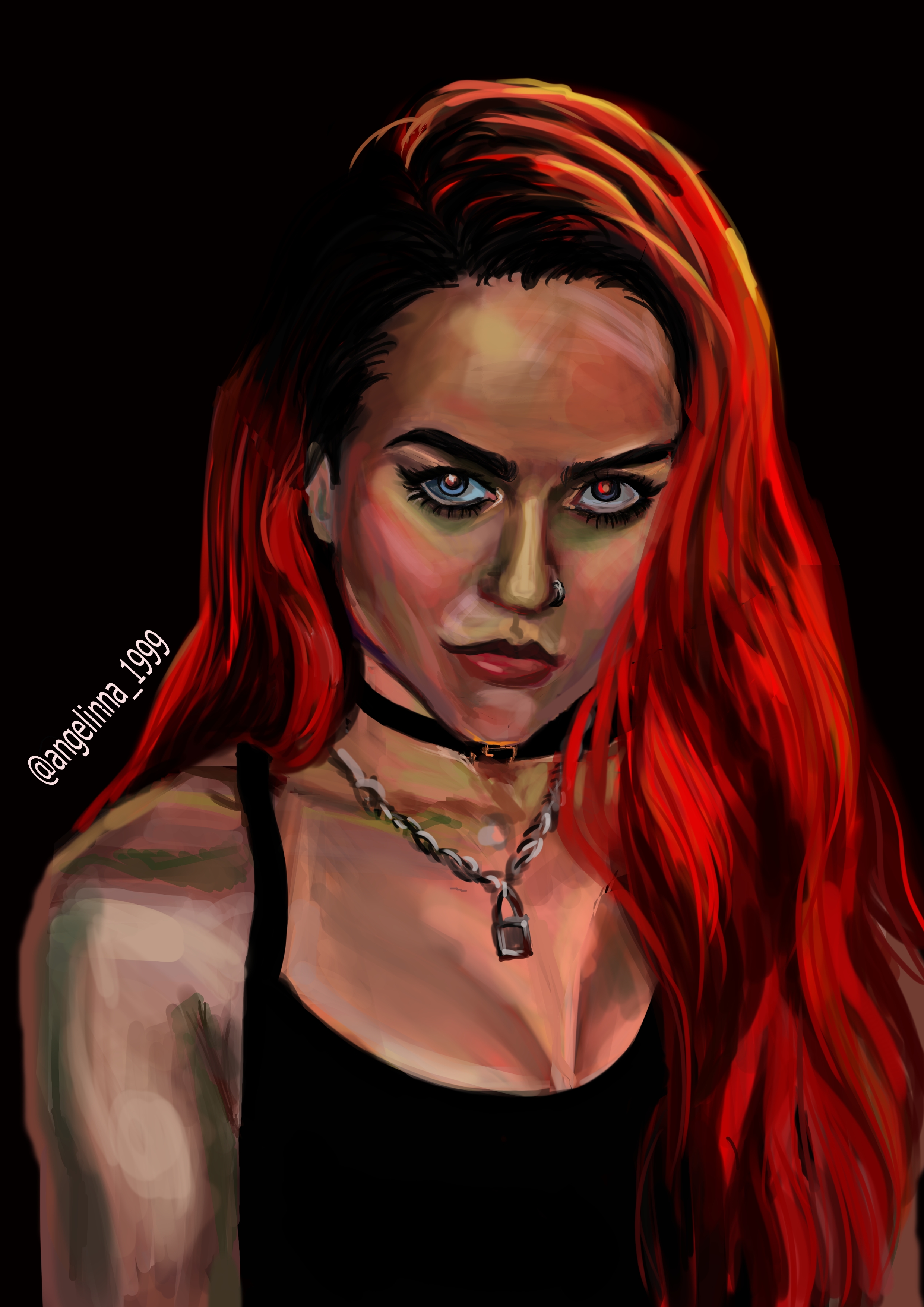 Портрет участницы гр."Кис-кис"