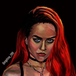 Портрет участницы гр."Кис-кис"