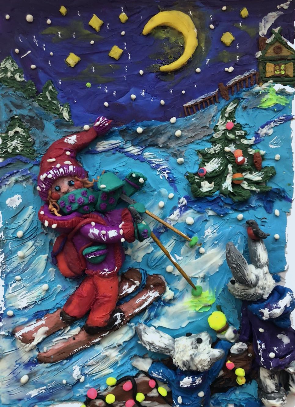 Красная шапочка. Зимняя сказка