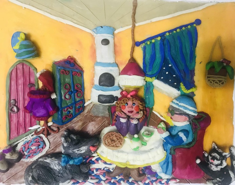 Красная шапочка в гостях у бабушки