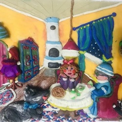 Красная шапочка в гостях у бабушки