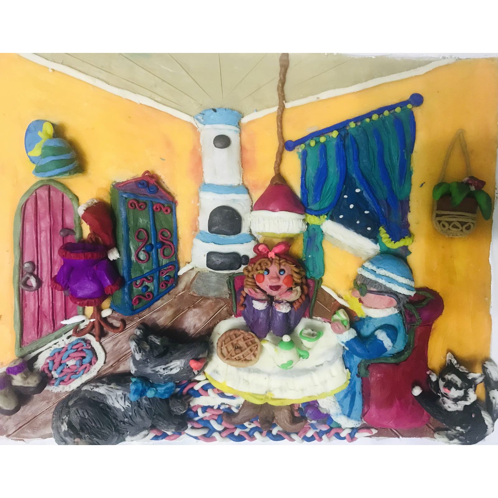 Чаепитие в гостях у бабушки