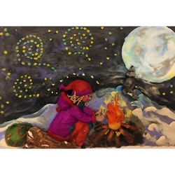 Красная шапочка и магия лунного света