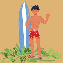 Surf boy