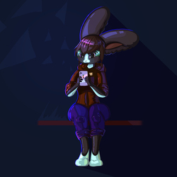 Кролик "в сети"