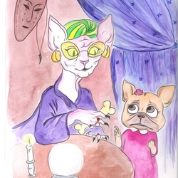 Иллюстрация к детской книге 