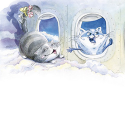 Самолётный кот