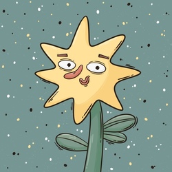 Растение звезда 