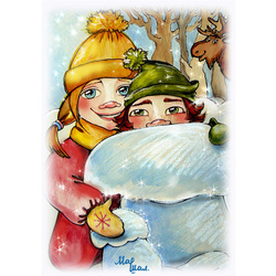 Снежные грибы