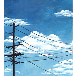 Небо голубое