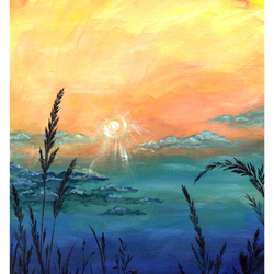 Закатное небо