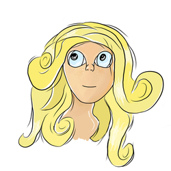 Светлая девуш