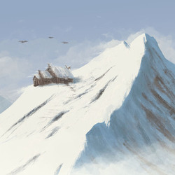 Хижина на горе