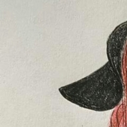 Иллюстрация девушки с розой на руке