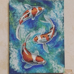 Картина рыбы 