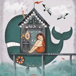 Где-то в море